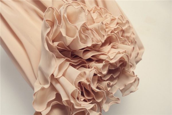 Long Chiffon A-line Skirt - Image 6